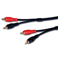 Standard Series 2 gold RCA Plugs Each End Stereo Audio Cable 6ft