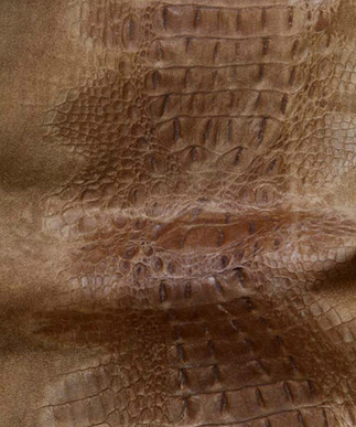 Croc Suede Taupe