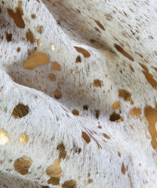 Acid Wash Gold on White