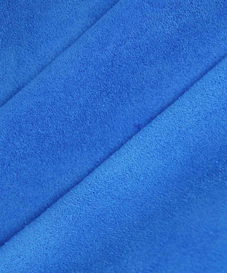 Calf Suede Electric Blue