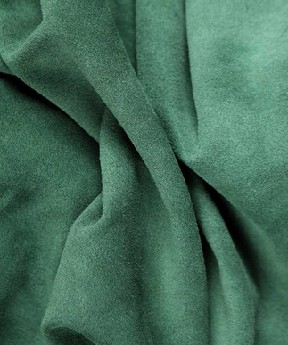 Calf Suede Forest Green