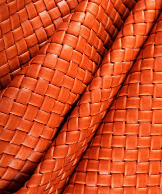 Basket Weave Orange