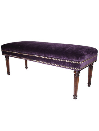 5222 Purple Safari Bench