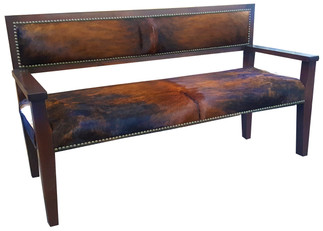 5417 Wood Bench with Arms