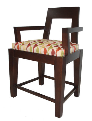 S5642 Mondrian Barstool with Arms