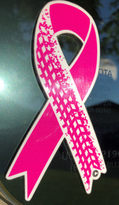 Pink Ribbon Awareness Sticker