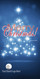Church Banner featuring Modern Christmas Tree Lights with Merry Christmas Theme