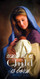 Church Banner featuring Mary Holding Jesus with Christmas Theme