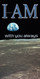 Church Banner featuring Earth from Moon with I Am With You Always Theme