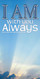 Church Banner featuring Sun Rays/Clouds with I Am With You Always Theme