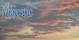 Church Banner featuring Clouds/Sunset with Inspirational Message