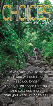 Church Banner featuring Kalalau Hiking Trail with Inspirational Theme
