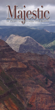 Church Banner featuring Waimea Canyon View with Inspirational Message