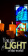 Church Banner featuring Stained Glass/Candles with Light of the World Theme