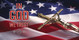 Church Banner featuring Flag and Crucifix with In GOD We Trust Theme