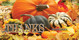 Church Banner featuring Fall Harvest with Thanksgiving Theme