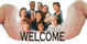 Church Banner with Everyone's Welcome Theme