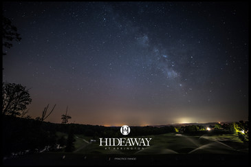 Hideaway at Arrington Practice Range & the Milky Way