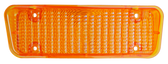 '71-'72 PARKING LAMP LENS, DRIVER'S SIDE 0849-027 L