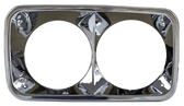'69-'72 HEADLIGHT BEZEL, DRIVER'S SIDE 0849-057 L