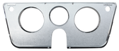 '69-'72 3 HOLE DASH BEZEL (CHROME)