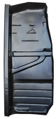 '68-'75 HALF SECTION FLOOR PANEL, DRIVER'S SIDE