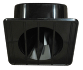 '67-'72 TOP DEFROST VENT (BLACK) DRIVER'S SIDE 0849-179
