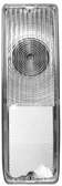 '67-'72 CLEAR TAILLIGHT LENS 0849-630