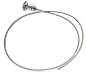 '55-'59  CHOKE CABLE W/CHROME KNOB 0847-349