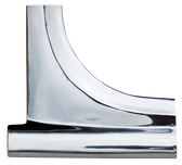 '55-'57 CORNER WINDSHIELD MOULDING, PASSENGER'S SIDE 0901-602