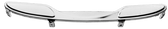 '54-'55 STEEL BUMPER FILLER 0847-210C