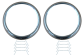 '47-'55 HEAD LIGHT BEZEL SET 0846-055