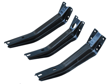 1947-1955 Chevrolet and GMC pickup, 1st Series, running board bracket kit, passenger's side