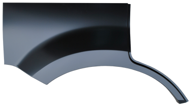 2008-2012 Ford Escape rear wheel arch w/o molding holes, RH