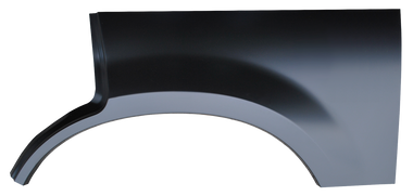 2002-2005 Ford Explorer rear wheel arch w/o molding holes, LH