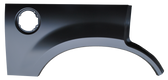 2002-2005 Ford Explorer rear wheel arch w/o molding holes, RH