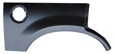 2002-2005 Ford Explorer rear wheel arch w/o molding holes, RH