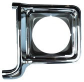 1973-1978 Chevrolet and GMC headlight door chrome and argent, driver's side