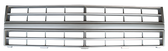 1985-1987 Chevrolet pickup, Suburban and Blazer grille, light argent, with single headlight and without molding holes.