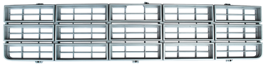 1977-1980 Chevrolet truck, Suburban and Blazer grille, light argent