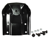 1994-2001 Dodge RAM 1500 pickup, 2wd and 4wd, rear of rear leaf spring hanger kit with 2 1/2" leaf spring