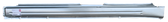 1990-10/1993 Volkswagen Passat rocker panel, driver's side