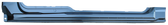 2009-2014 F150 Super Cab rocker panel, passenger's side (Extended Cab)