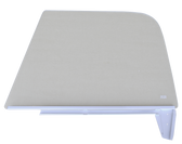 1967-1972 Chevrolet and GMC pickup door glass, clear, driver's side