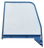 1955-1959 Chevrolet and GMC truck door window glass assembly (Clear), with painted trim, passenger's side
