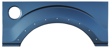 2009-2014 F150 rear upper wheel arch, w/molding holes, driver's side