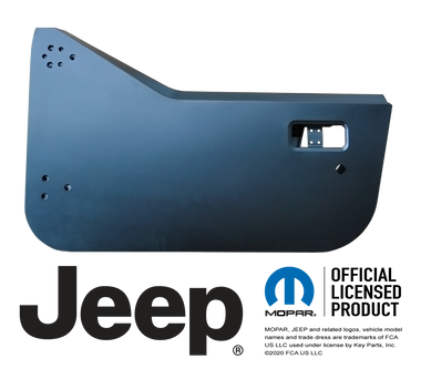 1997-2002 JEEP Wrangler driver's side half door shell