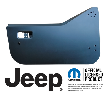 1997-2002 JEEP Wrangler passenger's side half door shell