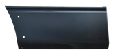 2004-2014 F150 front lower quarter panel section for 6.5' bed, with molding holes, passenger's side