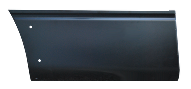 2004-2014 F150 front lower quarter panel section for 6.5' bed, with molding holes, passenger's side